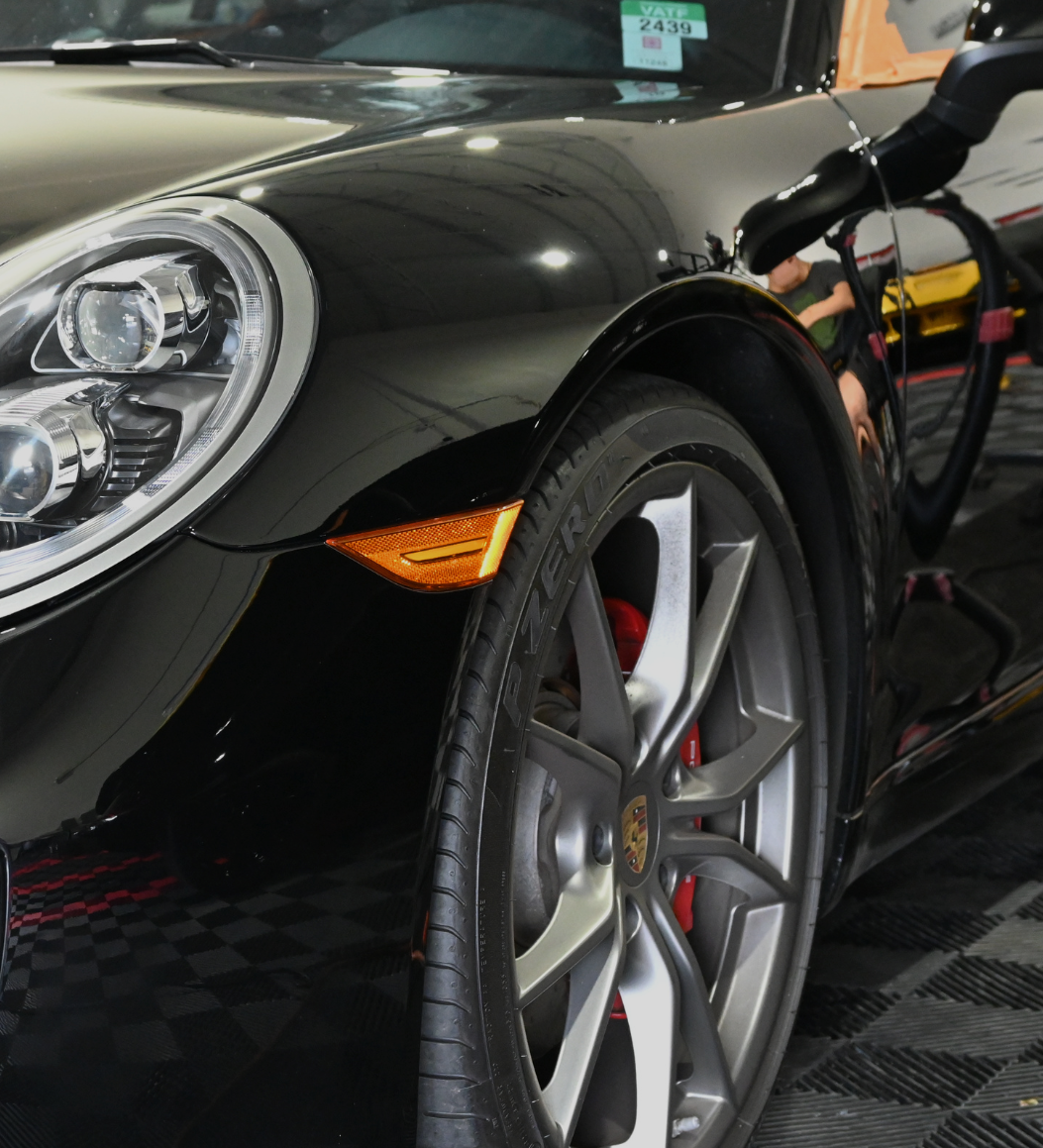 Premium car detailing service in Miami with PPF and vehicle wrap solutions